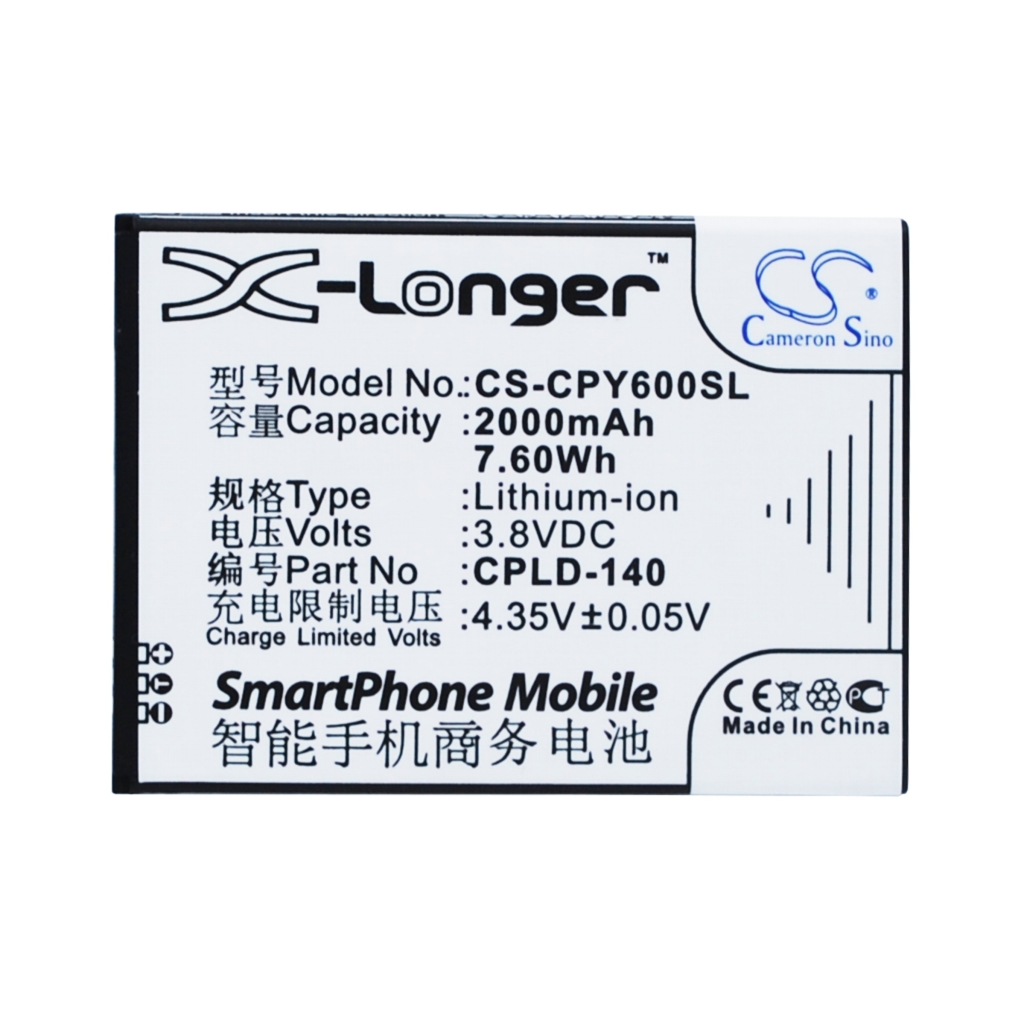 Battery for COOLPAD 5316