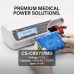 Batteries compatible with Codan Argus infusion pump 717 infusion pump A717V CS-CRV717MD