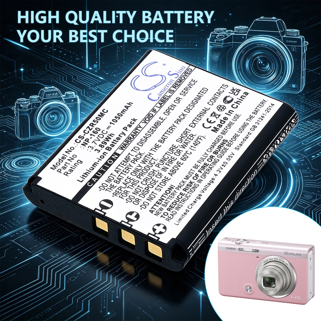 Battery compatible with Casio