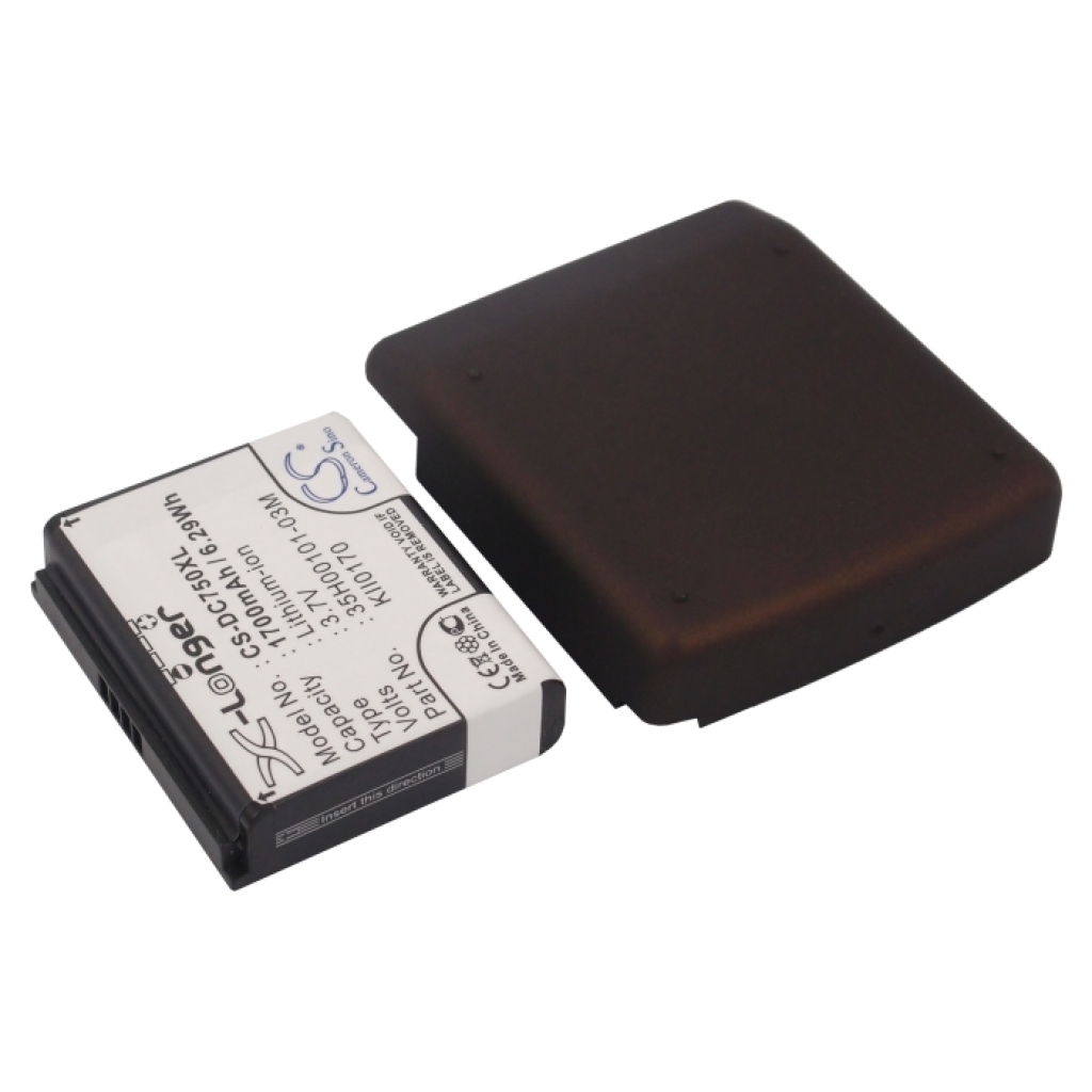 Battery compatible with Vodafone HTC T-Mobile DOPOD CS-DC750XL