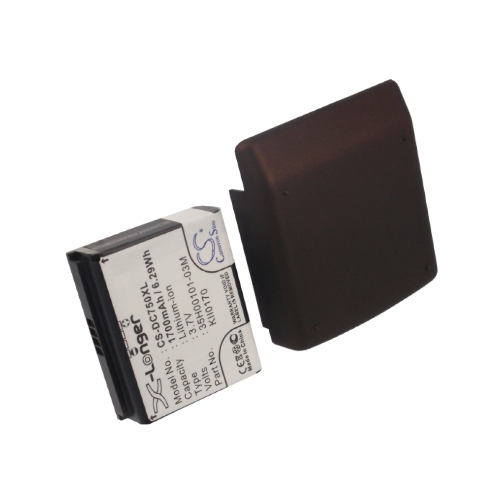 Battery compatible with Vodafone HTC T-Mobile DOPOD CS-DC750XL