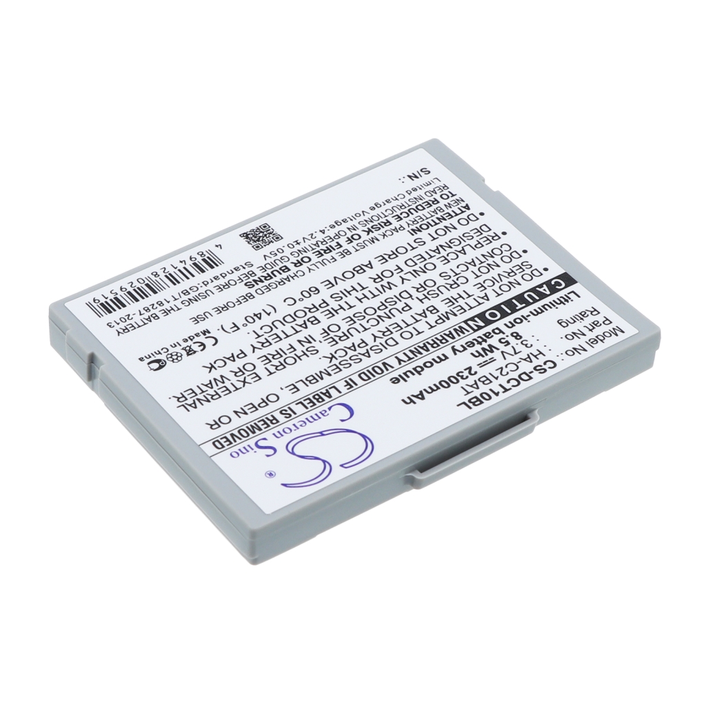 Battery compatible with Casio CS-DCT10BL