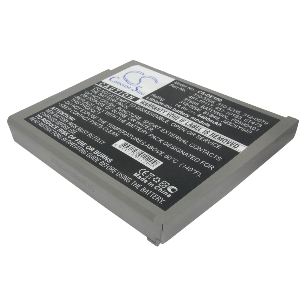 Battery compatible with DELL CS-DE100