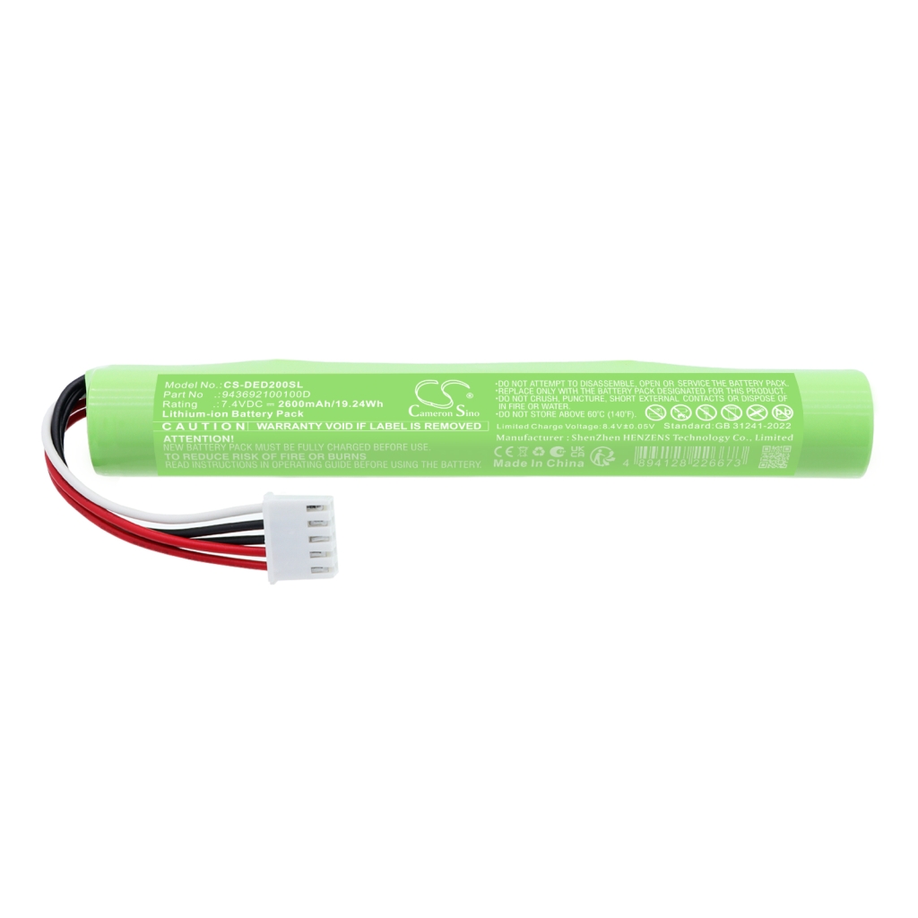 Battery compatible with Denon CS-DED200SL