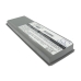 Dell D800 battery, top view with charge indicator and release latch