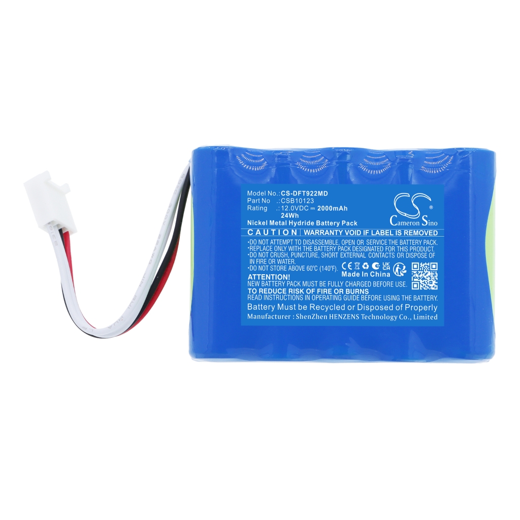 Battery compatible with Delfi CS-DFT922MD