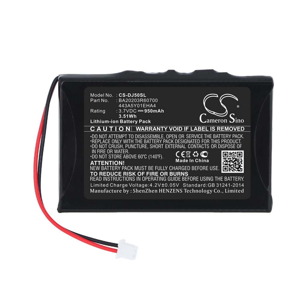 Battery compatible with DELL CS-DJ50SL