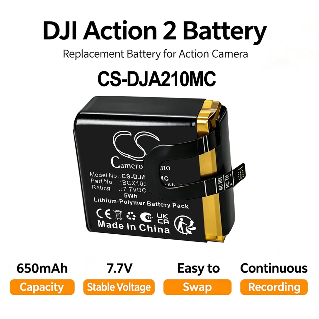 Battery compatible with Dji