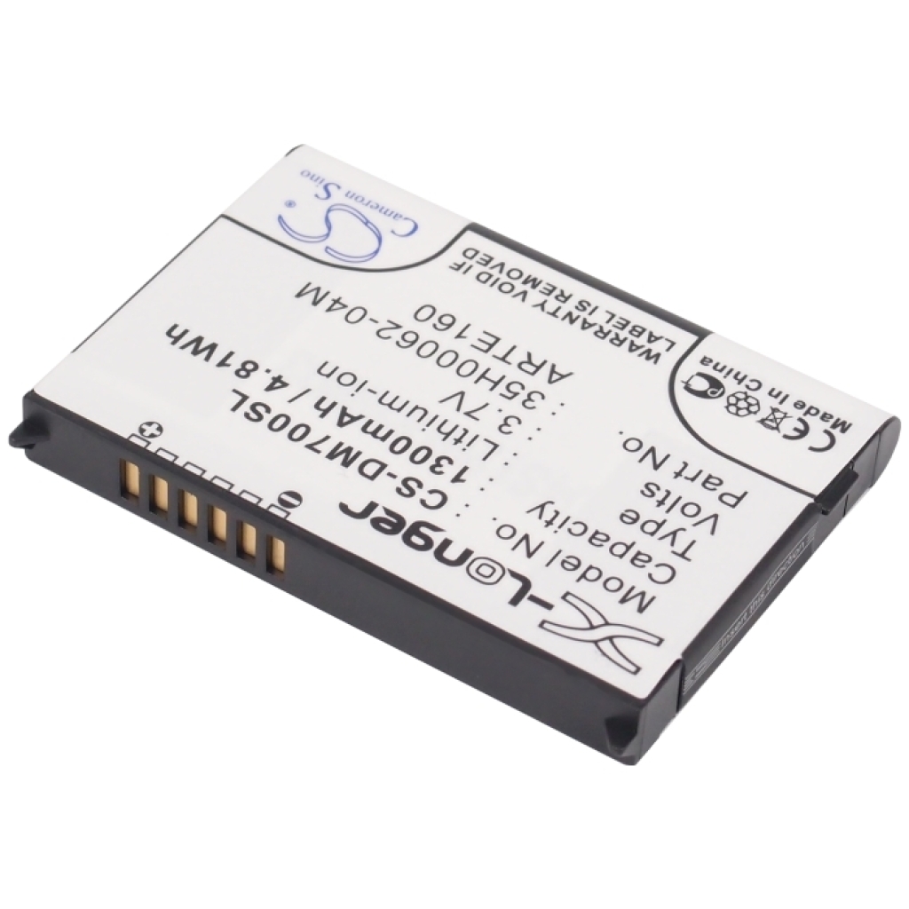 Battery compatible with HTC O2 Orange T-Mobile DOPOD Qtek CS-DM700SL