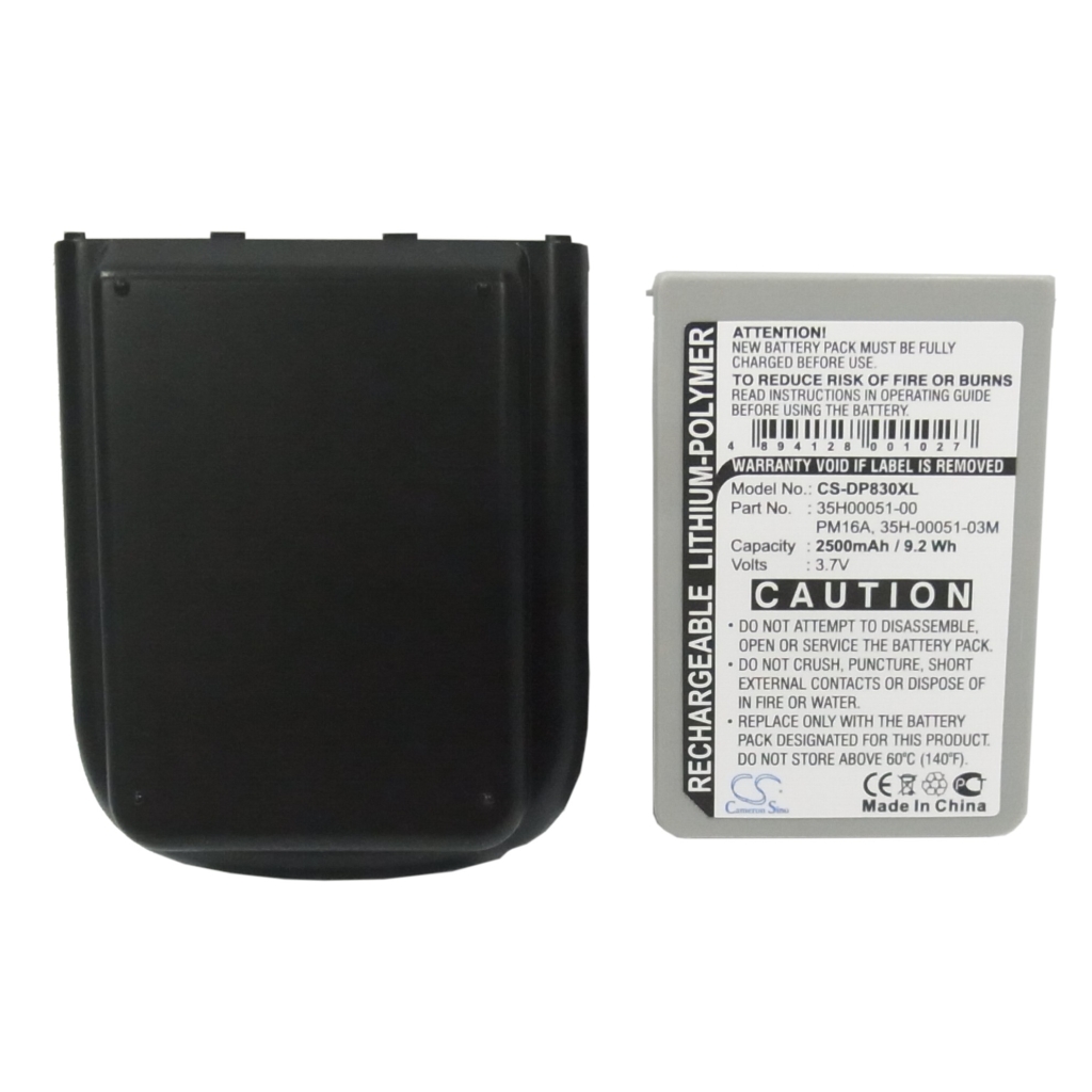 Battery compatible with Vodafone HTC O2 Orange T-Mobile DOPOD i-Mate Qtek CS-DP830XL