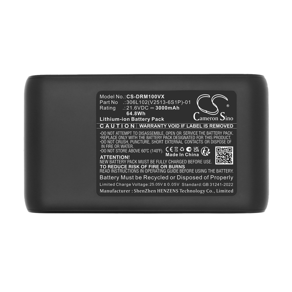 Battery compatible with Dreame