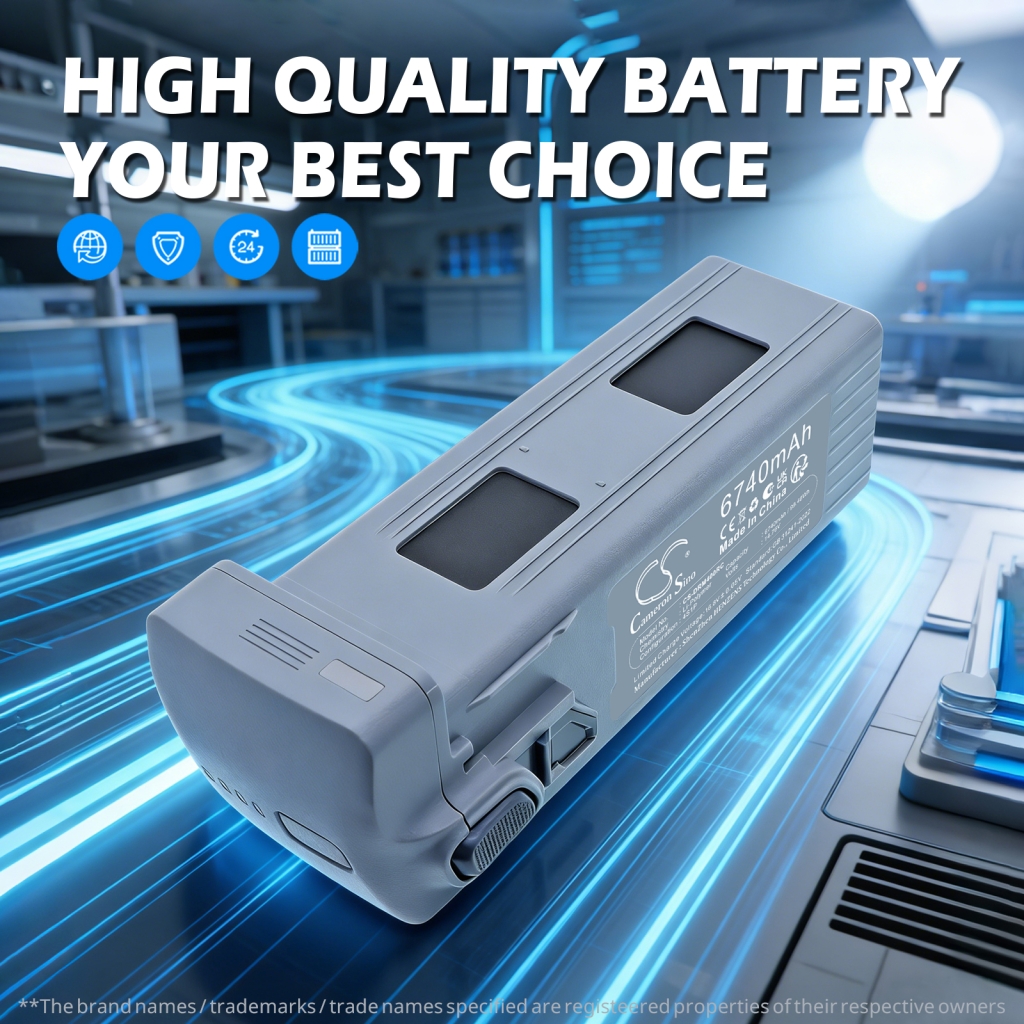 Battery compatible with Dji CS-DRM400RC