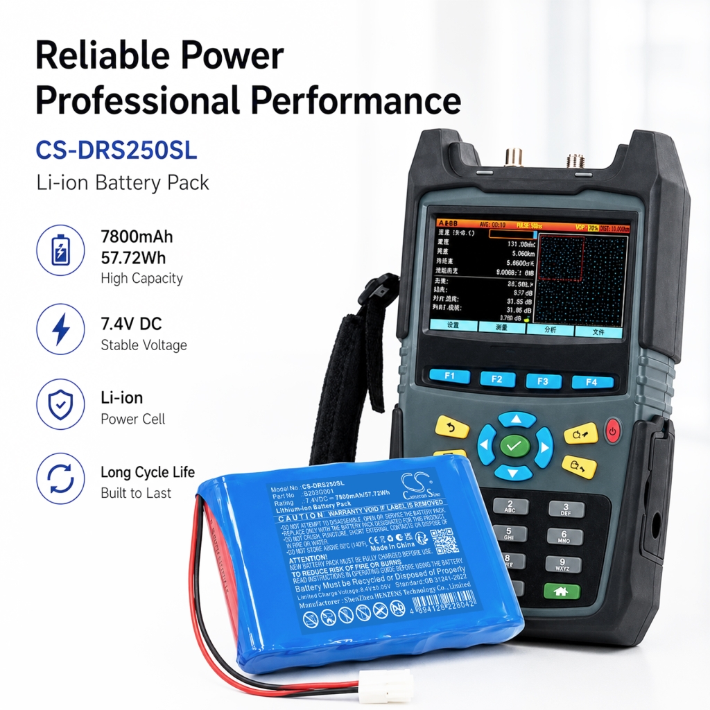 Battery compatible with Deviser CS-DRS250SL
