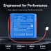 Battery compatible with Deviser CS-DRS251SL