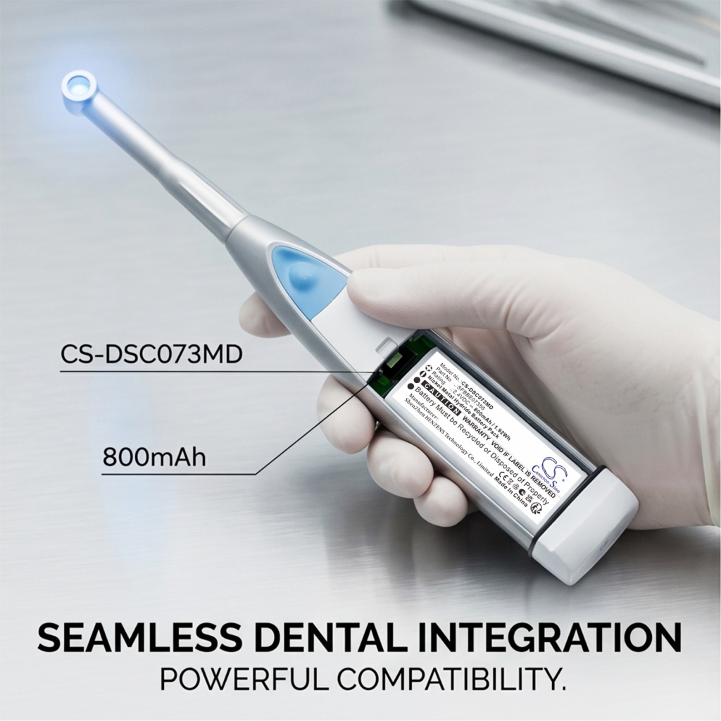 Battery compatible with Dentsply CS-DSC073MD
