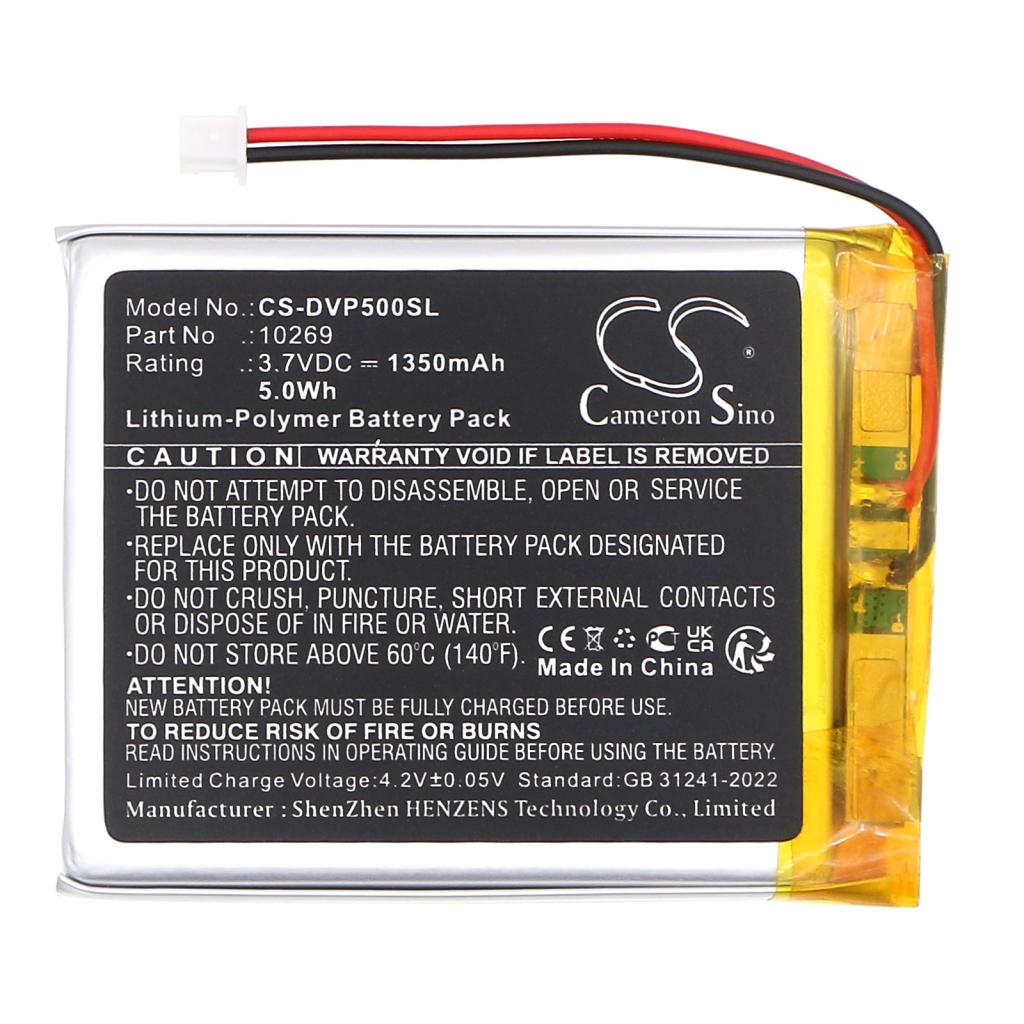 Compatible battery replacement for DUAL 10269