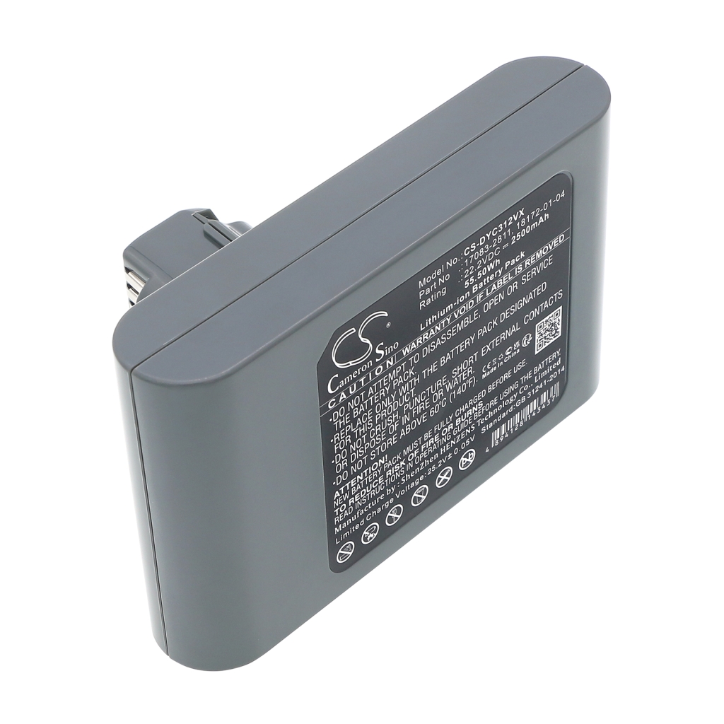 Battery compatible with Dyson CS-DYC312VX