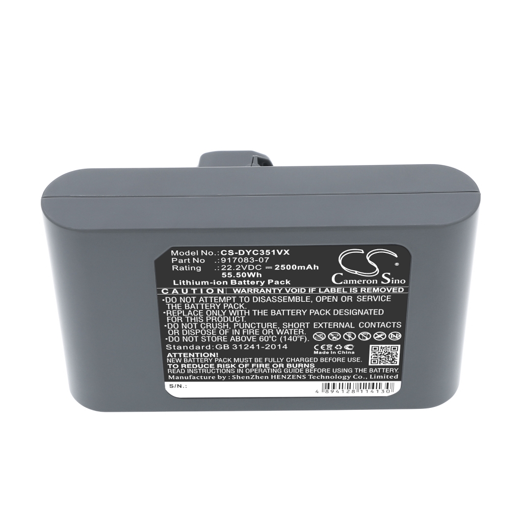 Battery compatible with Dyson