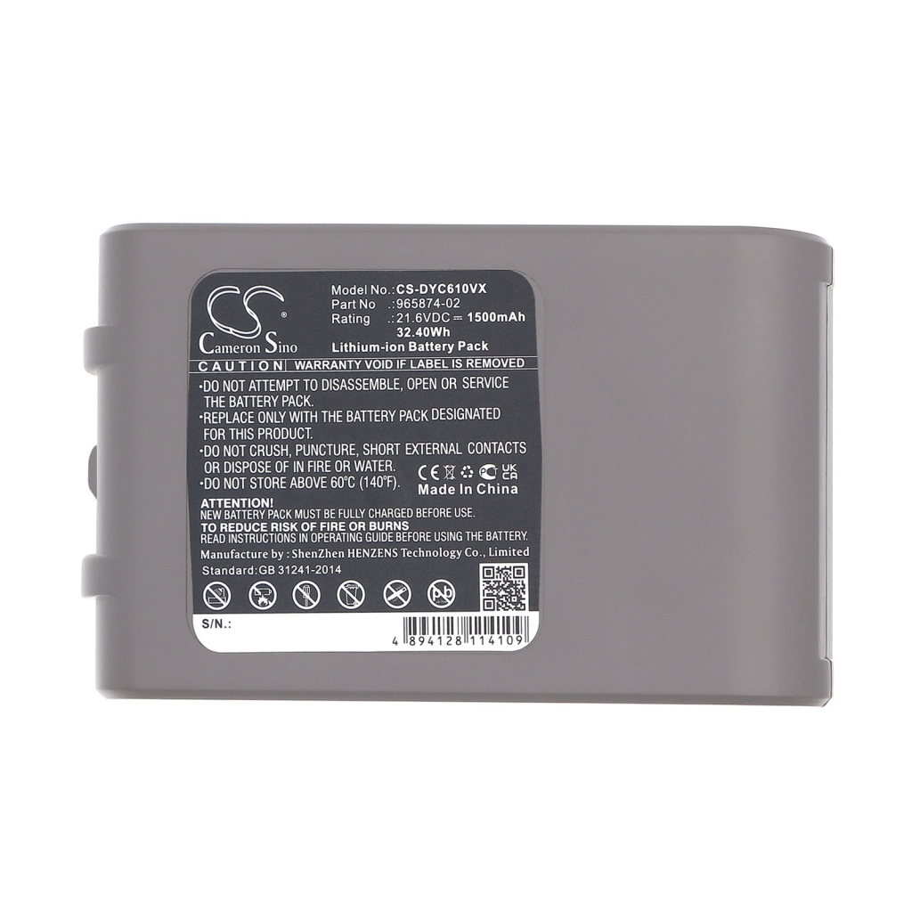 Vacuum Battery Dyson DC58