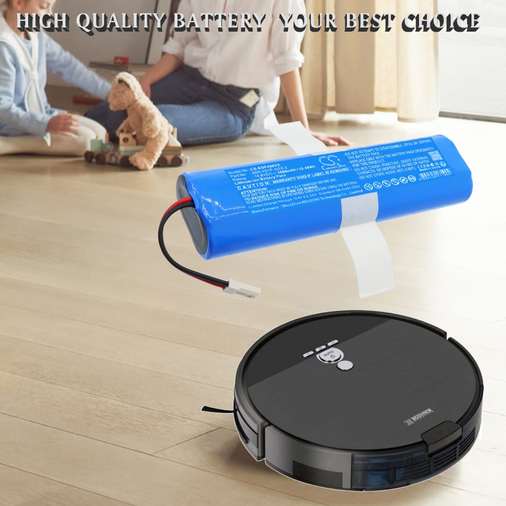 Battery compatible with Ecovacs CS-EDF450VX