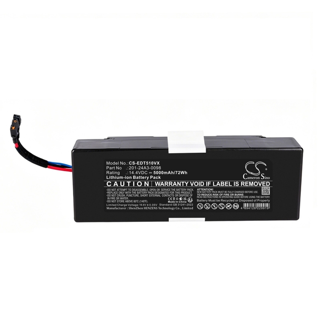 Battery compatible with Ecovacs Yeedi CS-EDT510VX
