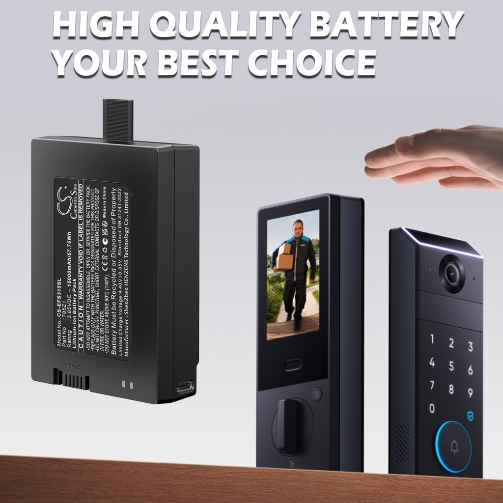 Battery compatible with Eufy