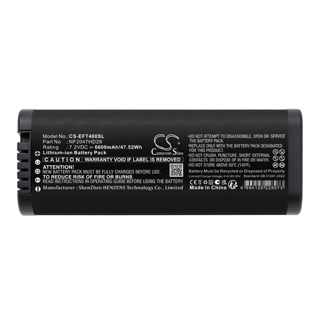 Battery compatible with Exfo