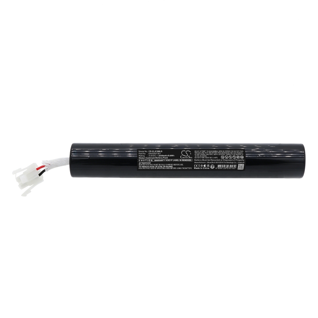 Battery compatible with Esylux CS-ELX108LS