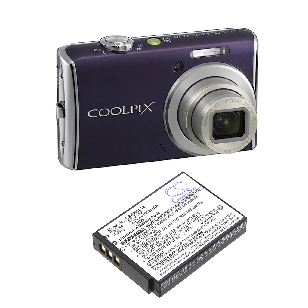 Camera Battery Nikon CS-ENEL12
