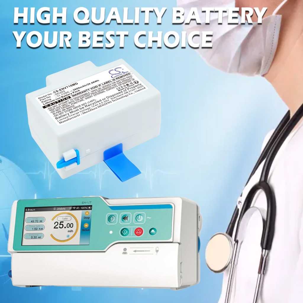 Batteries compatible with ENMIND EN-V7 EN-V7 CS-ENV710MD
