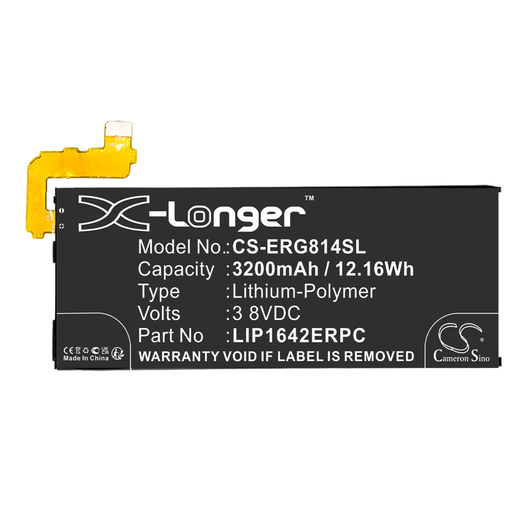 Battery compatible with Sony CS-ERG814SL