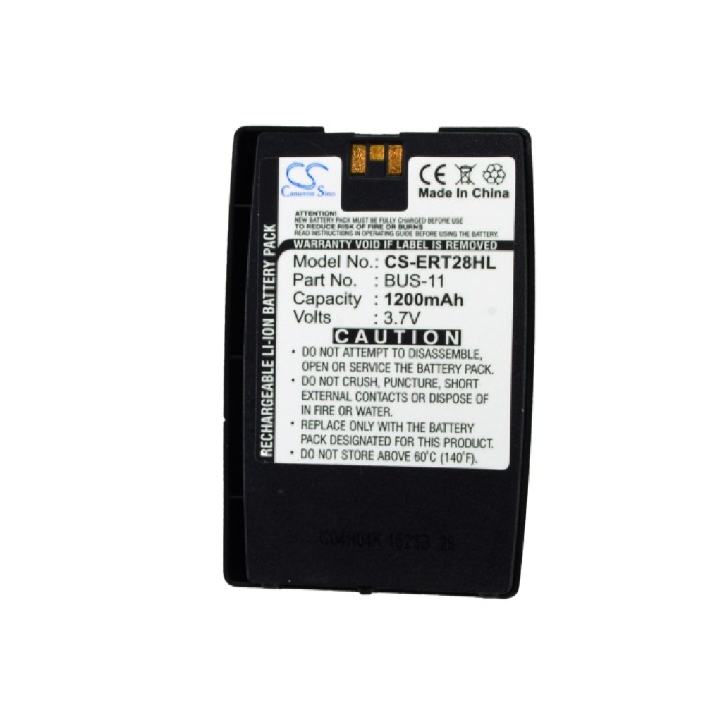 Battery compatible with Sony Ericsson CS-ERT28HL