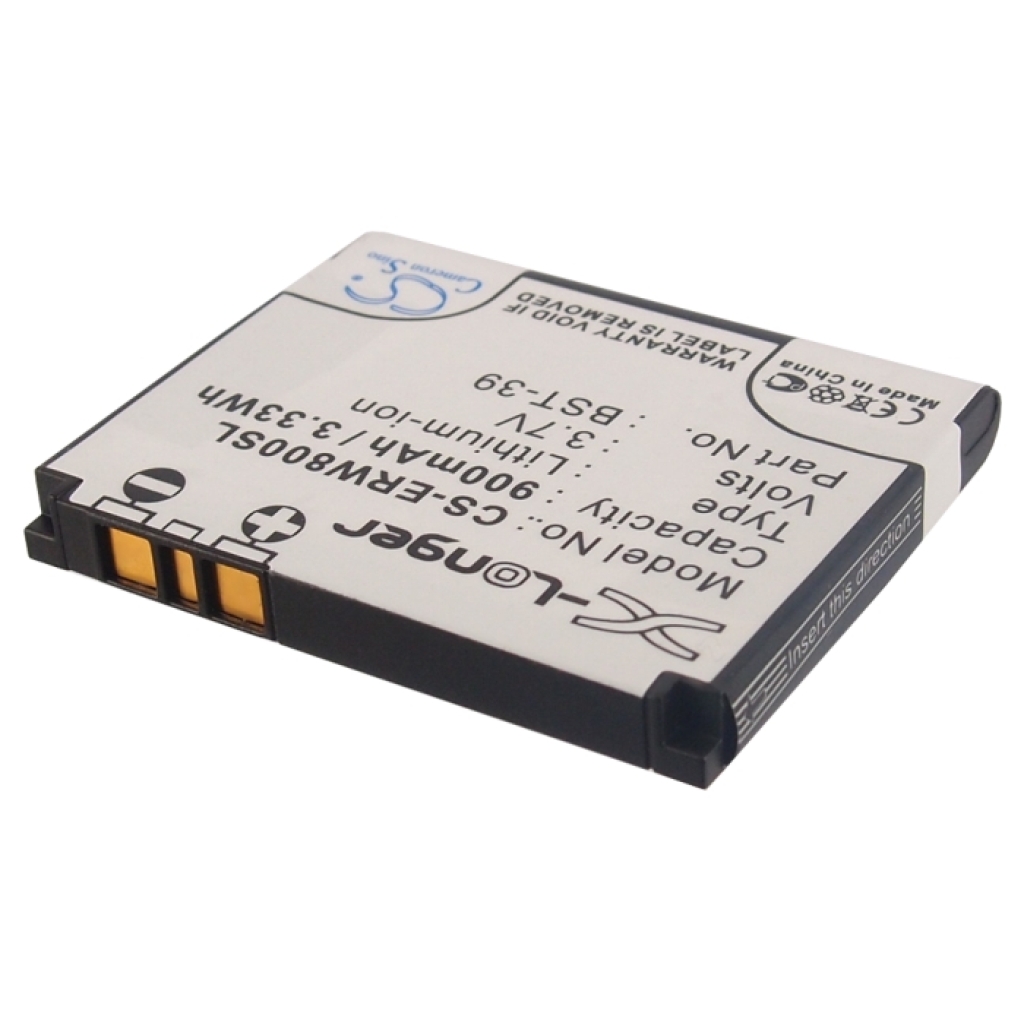 Battery compatible with Sony Ericsson CS-ERW800SL