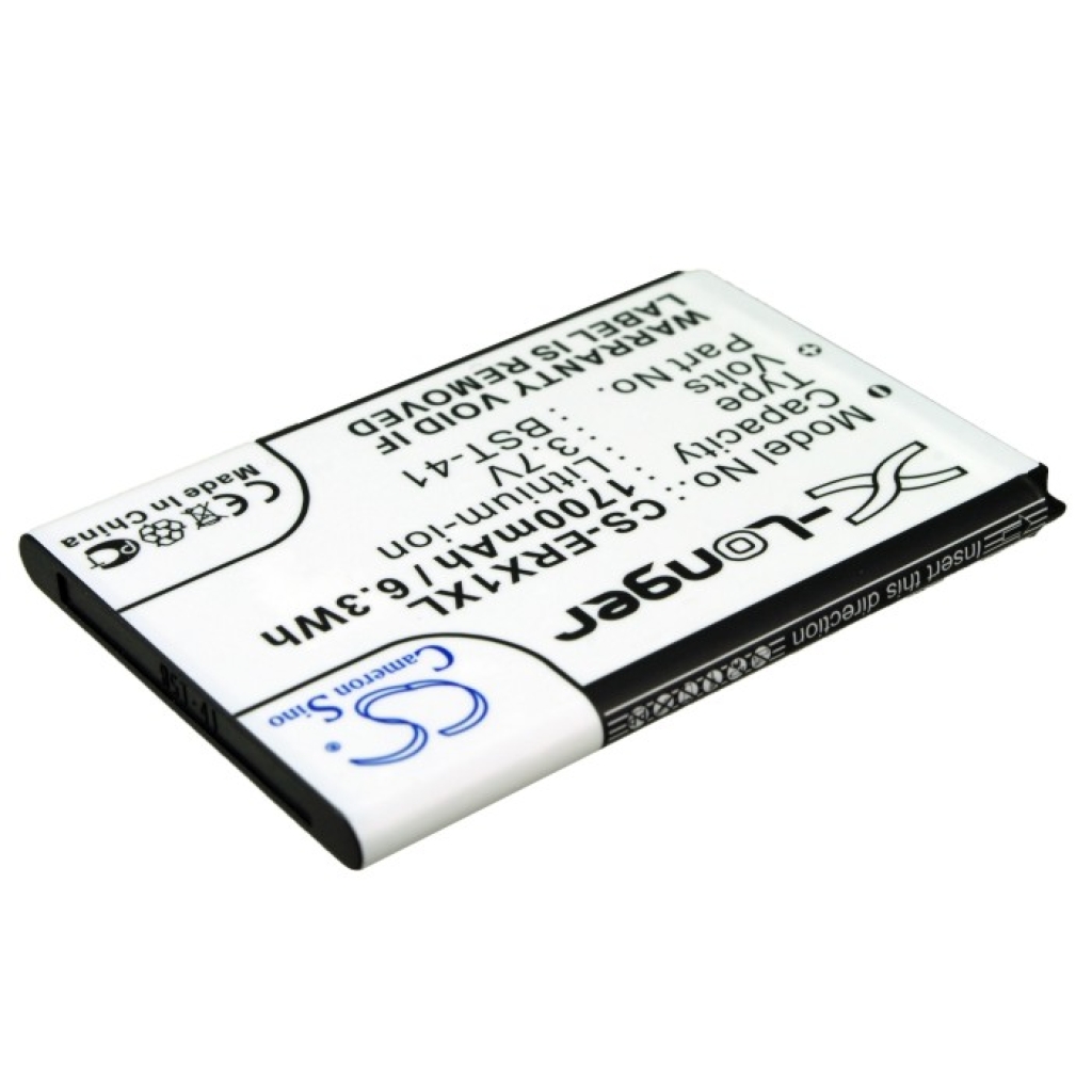 Battery compatible with Sony Ericsson Sony CS-ERX1XL