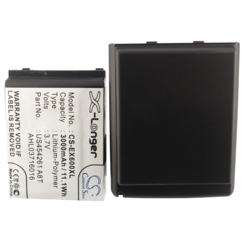 Battery compatible with E-TEN CS-EX600XL