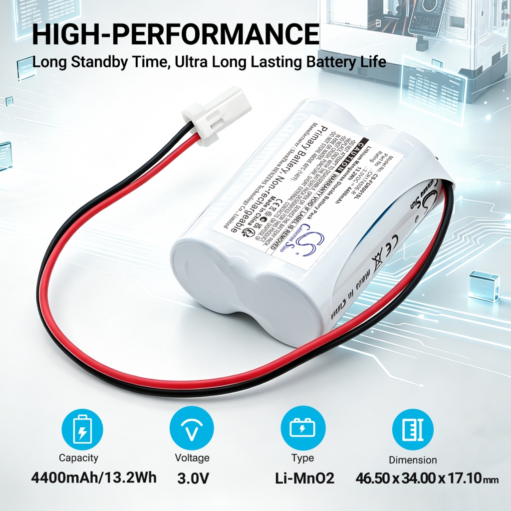Battery compatible with Fdk Mazak CS-FDR001SL