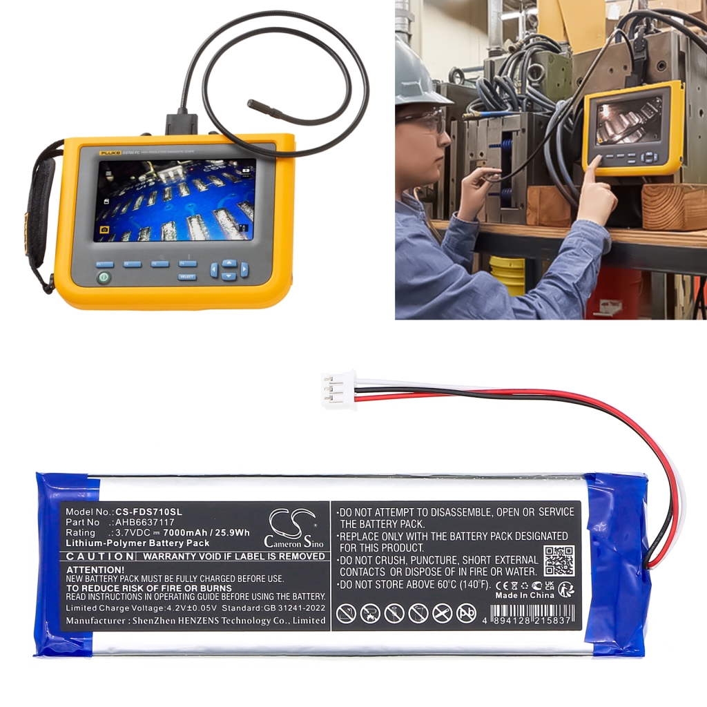 Power Tools Battery Fluke CS-FDS710SL