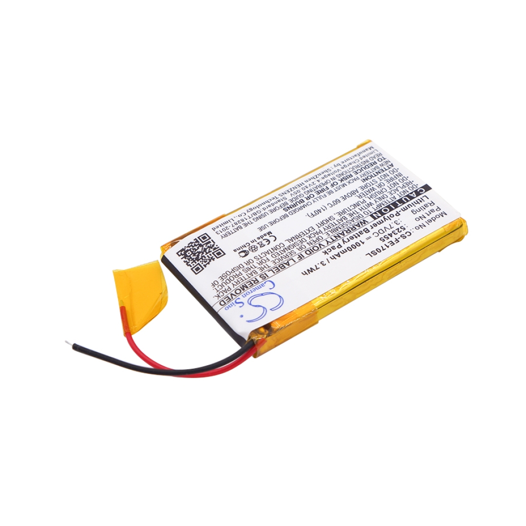 Compatible battery replacement for Fiio 523455