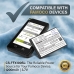 Battery compatible with Famoco CS-FFX100SL