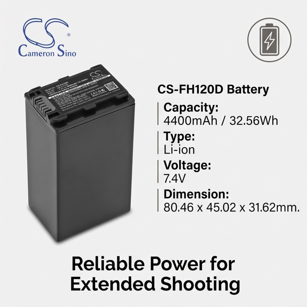 Battery for Sony DCR-SR33E