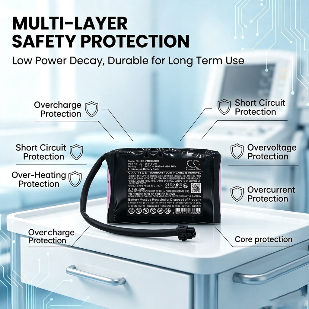 Battery compatible with Fujifilm CS-FMX235MD