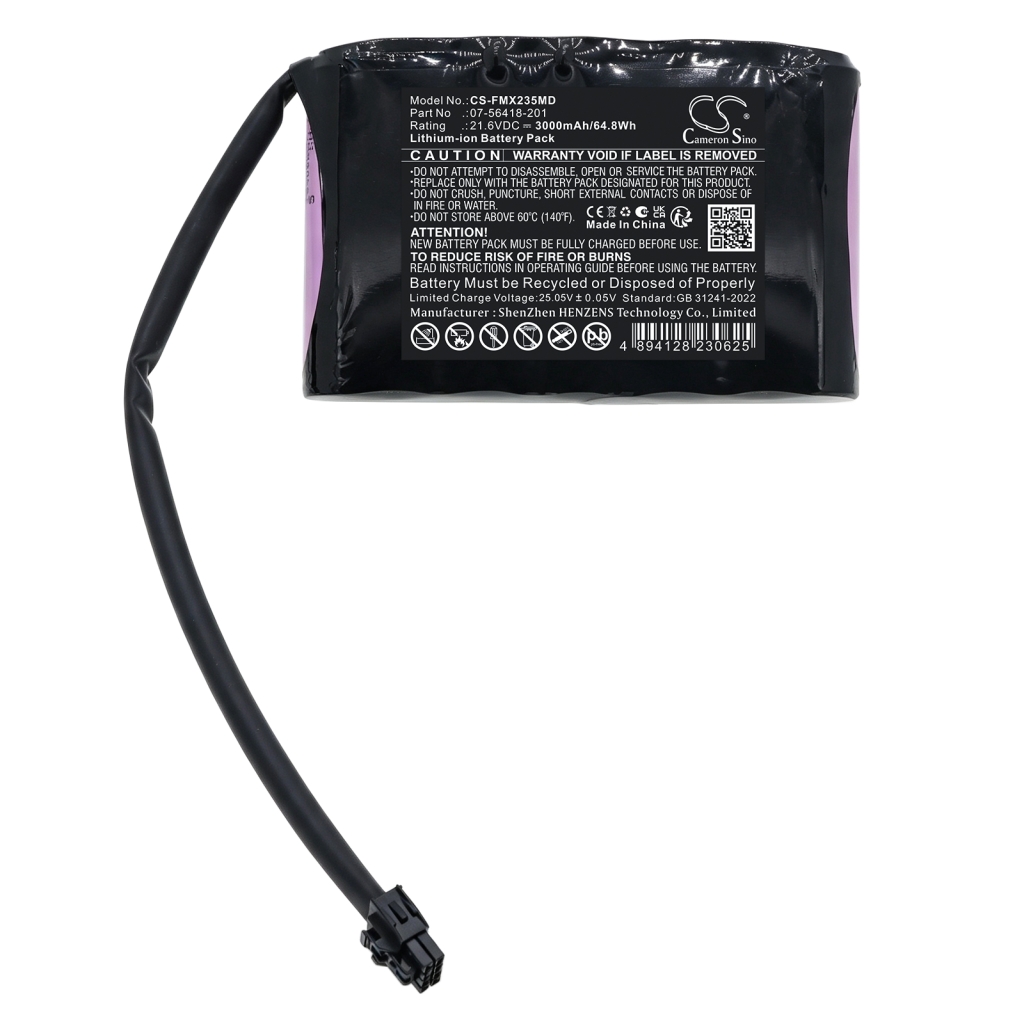Battery compatible with Fujifilm CS-FMX235MD