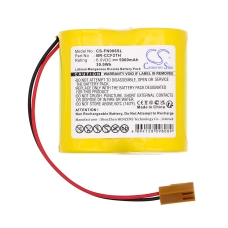Compatible battery replacement for Ge fanuc A06B-0073-K001,A06B-6073-K001,A06B-6073-K005,A98L-0001-0902,A98L-0031-00011...