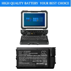 Compatible battery replacement for Panasonic FZ-VZSU1VU