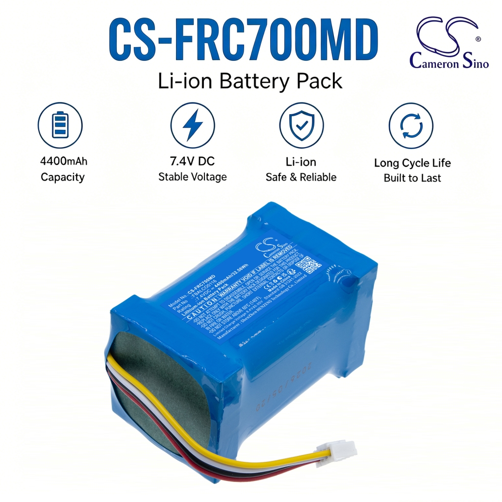 Battery compatible with Fresenius CS-FRC700MD