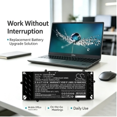 Compatible battery replacement for FUJITSU CP801784-04,FMVNBP252,FPB0359S,FPB0359S TBD