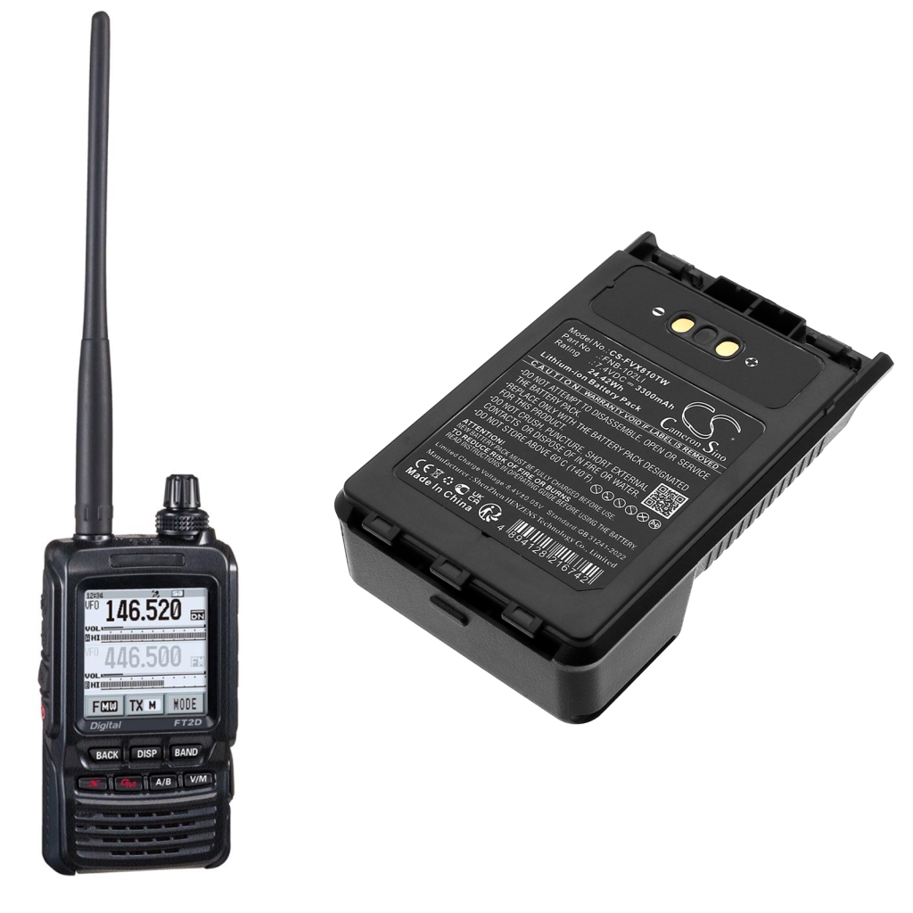 Two-Way Radio Battery YAESU FT-3D