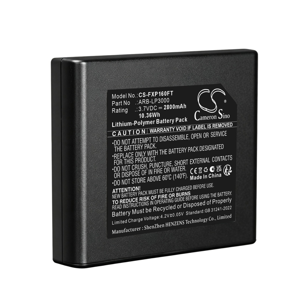 Battery compatible with Fenix CS-FXP160FT