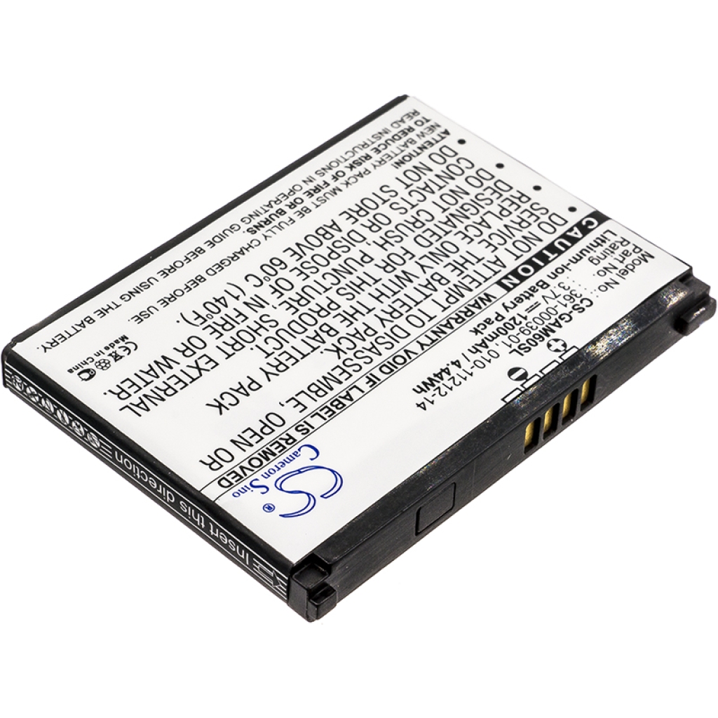 Battery compatible with Garmin