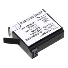 Compatible battery replacement for GoPro 335-06532-000,AHDBT-401